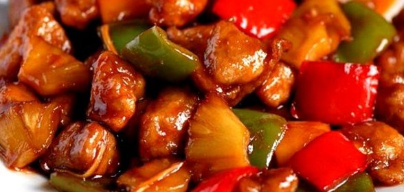 Кисло-сладкая свинина