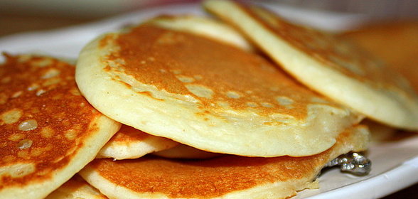 Оладьи на кефире и без яиц по рецепту Кристины