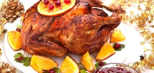 Маринованная в белом вине индейка с цитрусовым ароматом