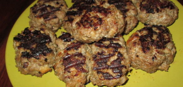 Котлетки по-сицилийски на гриле