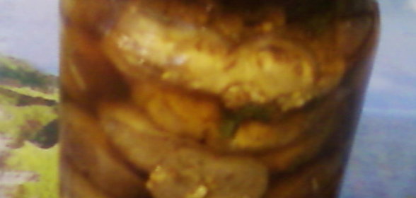 Грибы из баклажанов