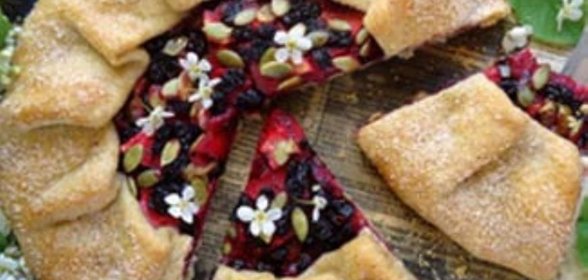 Галета из заварного постного теста