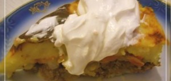 Картофельно-мясная вкусняшка