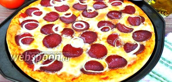 Пицца пепперони