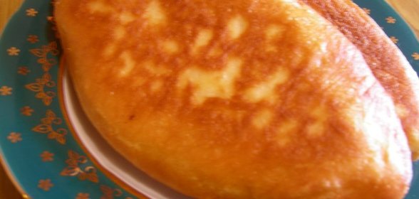 Постные жаренные пирожки с картошкой