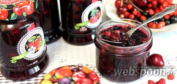 Желе-ассорти ягодное на зиму