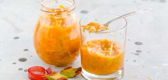 Джем из ревеня с апельсином