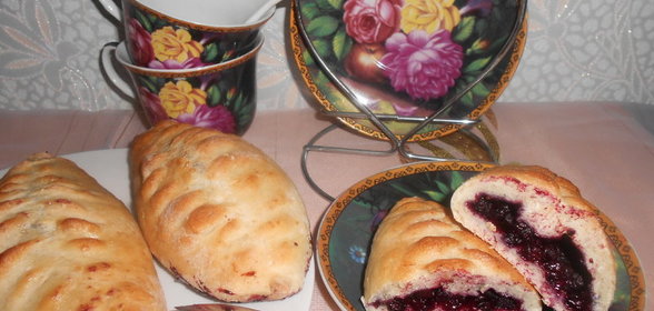 Черничные пирожки
