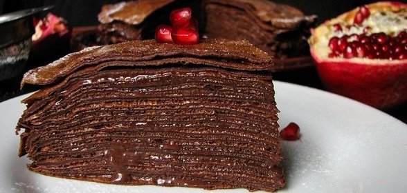 Блинный торт сладкий