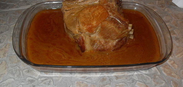 Мясо тушеное (традиционный Schmorbraten)