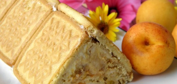 Торт из печенья без выпечки