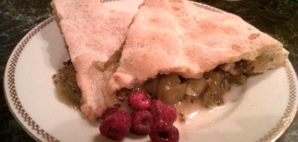 Воздушный пирог из крыжовника