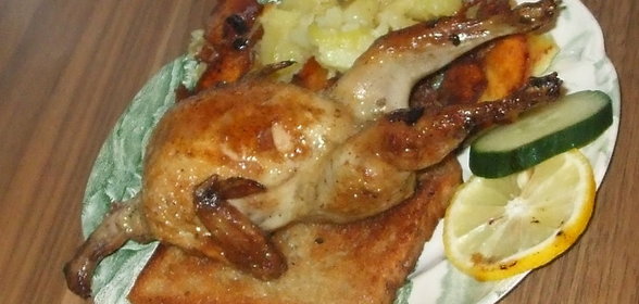 Перепёлки жареные