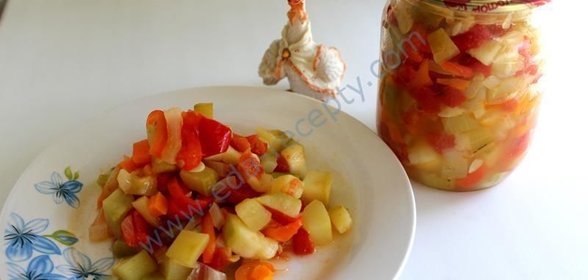 Салат на зиму из кабачков