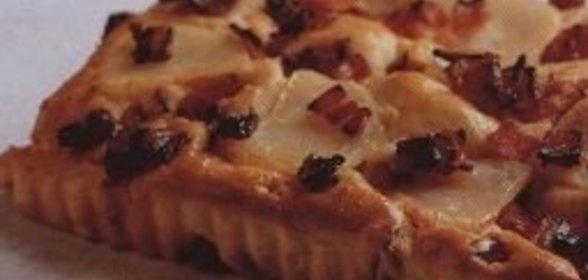 Торт слоеный с грибным кремом