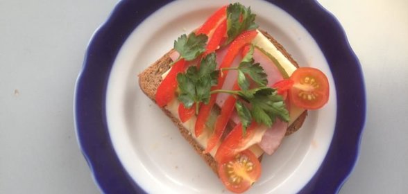 Бутерброд Я тебя слепила из того, что было!