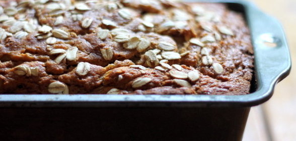 Овсяно-яблочный хлеб