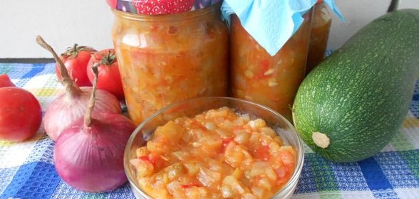 Кабачковая икра по старинному шотландскому рецепту