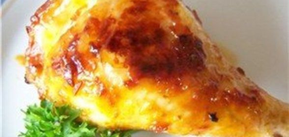 Курица с аджикой и майонезом