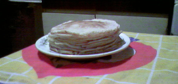 Блинчики на пиве