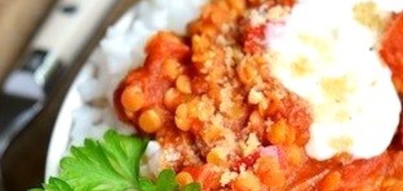 Красная чечевица с чили