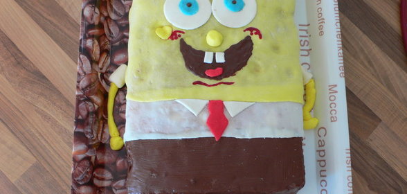 Торт,,Губка Боб,,