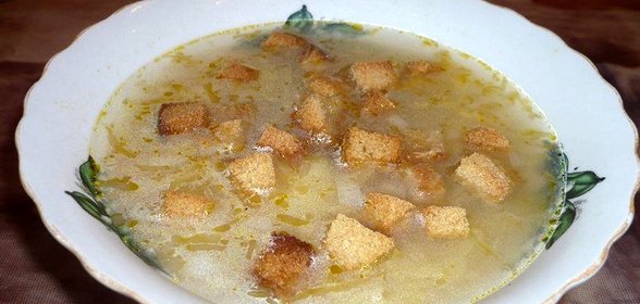 Постные щи с квашеной капустой