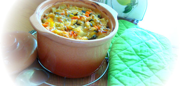 Перловая каша с овощами