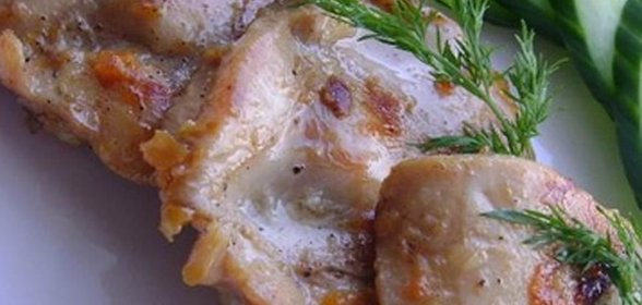 Курица во фруктовом маринаде