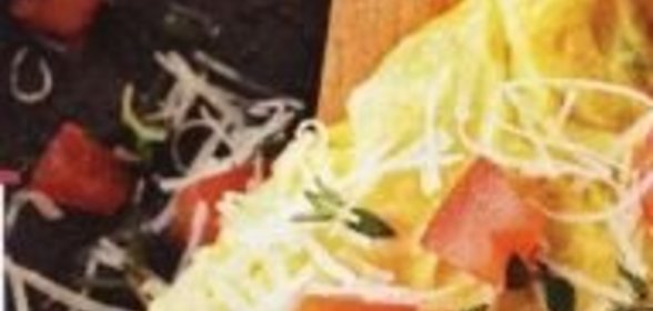 Омлет с грибами