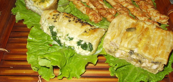 Трио закусочных пирогов для маленькой компании(Дуэль)