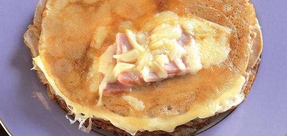 Французские гречневые блины