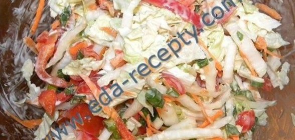 Таджикский салат со щавелем