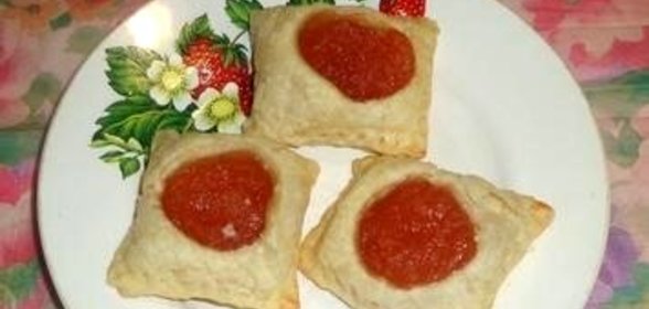 Слойки с повидлом
