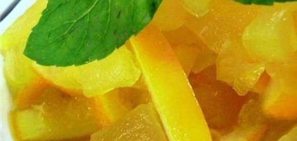 Варенье из кабачков и апельсинов