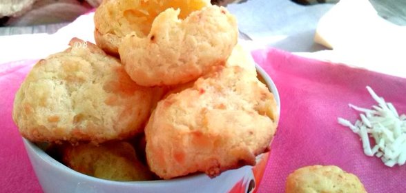 Сырные булочки из заварного теста