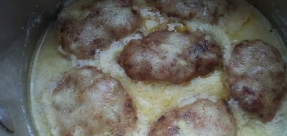 Котлеты из курицы и говядины