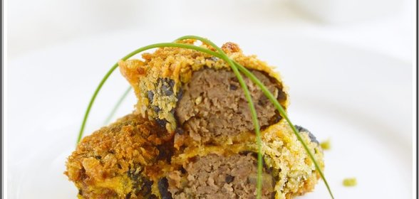 Мясные роллы, по мотивам Мэнти Кацу (Menchi katsu)