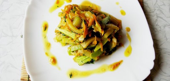 Ризотто с куриной печенью