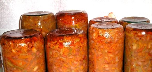 Греческий салат на зиму