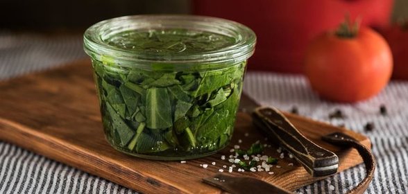 Консервированный щавель на зиму