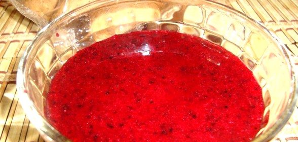 Земляника, протертая с сахаром