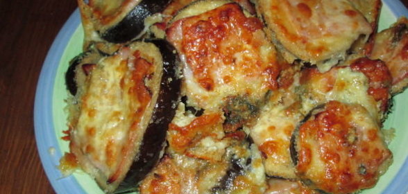 Перец, запеченный с сыром
