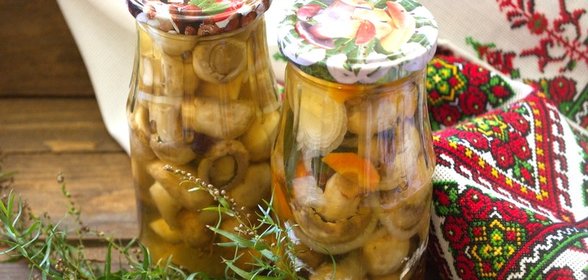 Шампиньоны на зиму