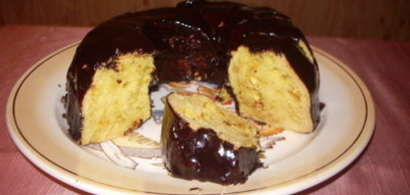 Кекс с цедрой апельсина