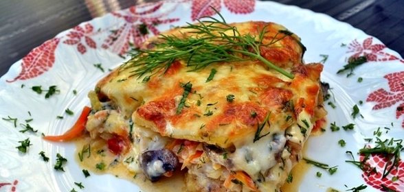 Рыба под сливочно-лимонным соусом