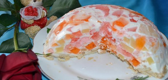 Торт желейный