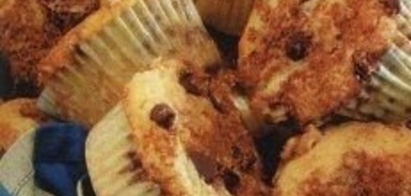 Ванильные кексы с шоколадом