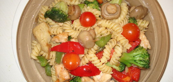 макароны спиральки по-китайски