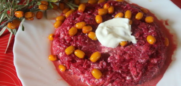 Шашлык каспийский из осетрины